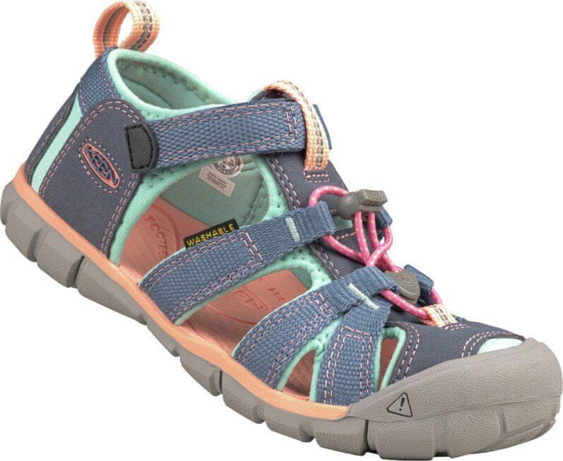KEEN dievčenské sandále Seacamp II CNX K 1022975 29 fialová